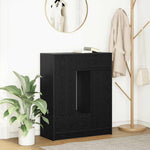 Aparador HKH en derivados de madera 43,5 x 23,5 x 17 cm - Roble Negro