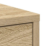 Aparador HKH en derivados de madera con cajones y puertas 43,5 x 23,5 x 17 cm - Roble Sonoma