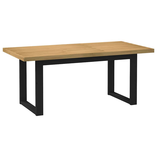 HKH Mesa de Jantar Noain Pernas Forma U em Pinho Maciço