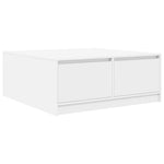 HKH Mesa de Centro com Gavetas - Branco