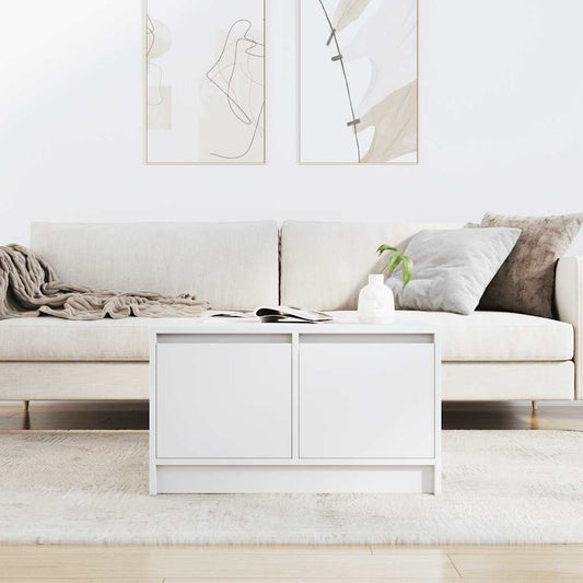 HKH Mesa de Centro con Cajones - Blanco