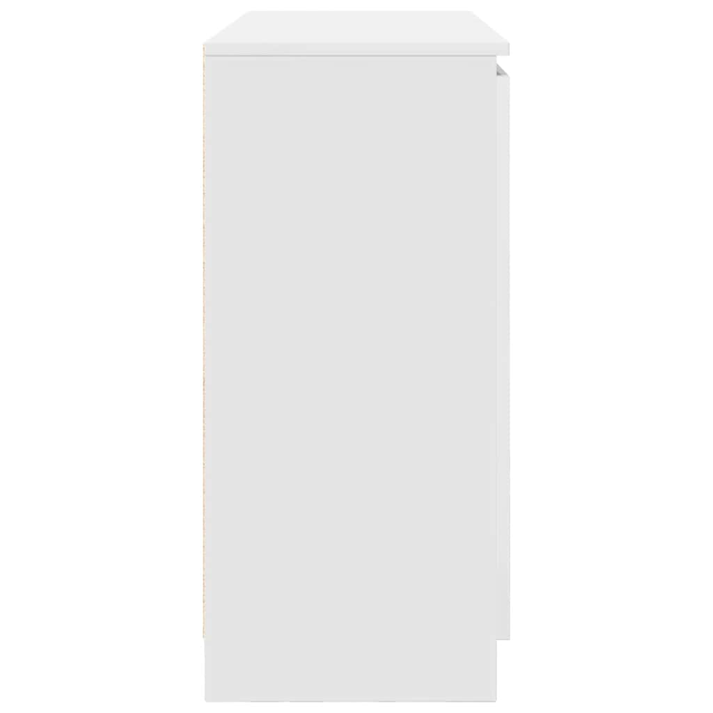 HKH Aparador em derivados de Madeira 100,5 X 35 X 76 Cm - Branco