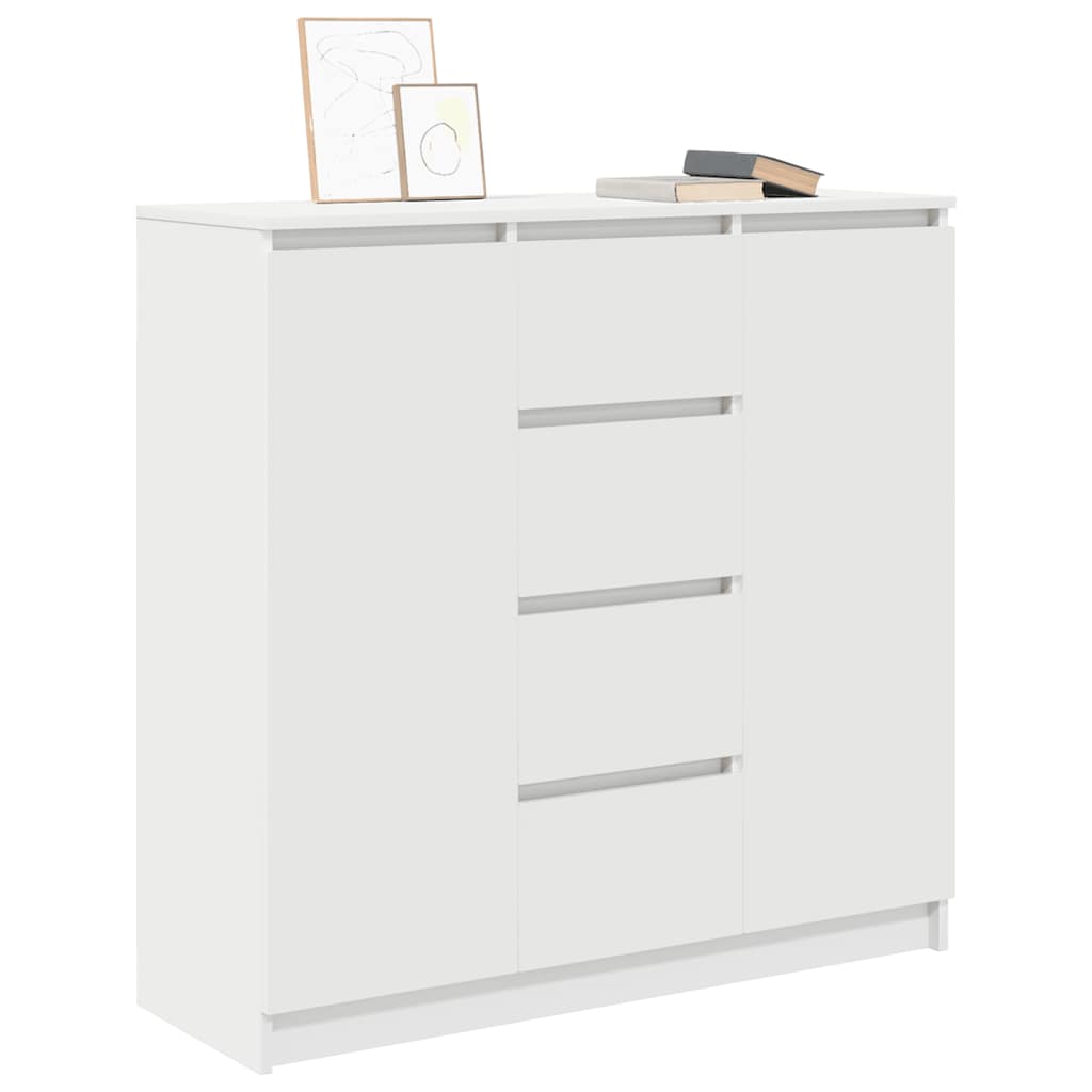 HKH Aparador em derivados de Madeira 100,5 X 35 X 98,5 Cm - Branco