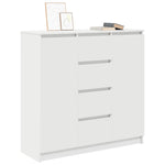 HKH Aparador em derivados de Madeira 100,5 X 35 X 98,5 Cm - Branco