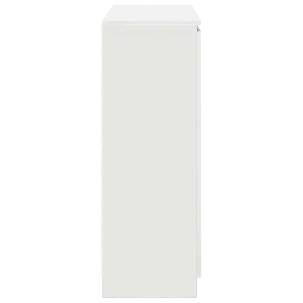 HKH Aparador em derivados de Madeira 100,5 X 35 X 98,5 Cm - Branco