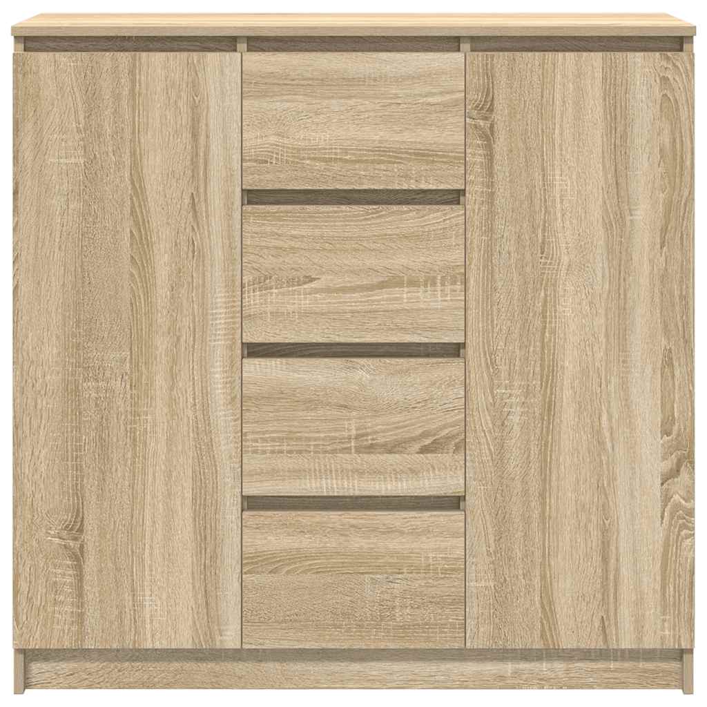 HKH Aparador em derivados de Madeira 100,5 X 35 X 98,5 Cm - Carvalho Sonoma