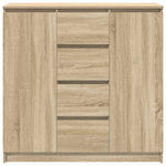 HKH Aparador em derivados de Madeira 100,5 X 35 X 98,5 Cm - Carvalho Sonoma