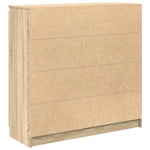 HKH Aparador em derivados de Madeira 100,5 X 35 X 98,5 Cm - Carvalho Sonoma