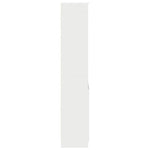 Aparador Alto HKH de madera derivada 50 X 35 X 180 Cm - Blanco