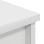 Aparador Alto HKH de madera derivada 50 X 35 X 180 Cm - Blanco