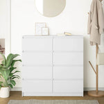 HKH Aparador em derivados de Madeira 100 X 35 X 99 Cm - Branco