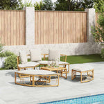 HKH Cama Lounge De Exterior Sem Toldo Vime Pe - Marrom