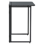 HKH Mesa de Jardim Dobrável 90x51x75 Cm Vime Pe - Preto