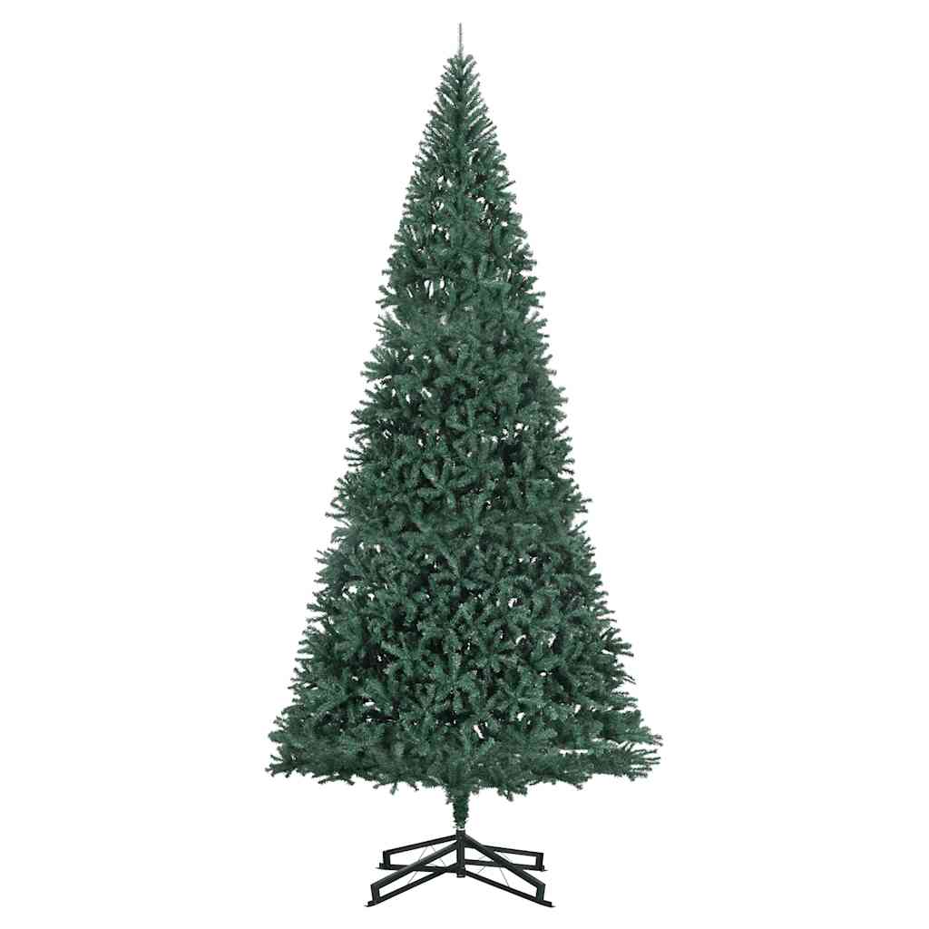HKH Árvore de Natal Artificial com Suporte Verde em PVC
