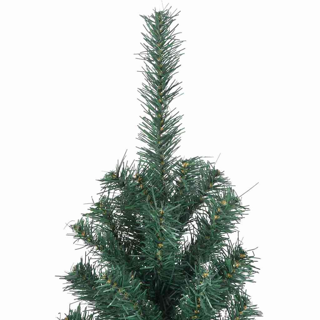 HKH Árvore de Natal Artificial com Suporte Verde em PVC