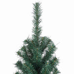 HKH Árvore de Natal Artificial com Suporte Verde em PVC