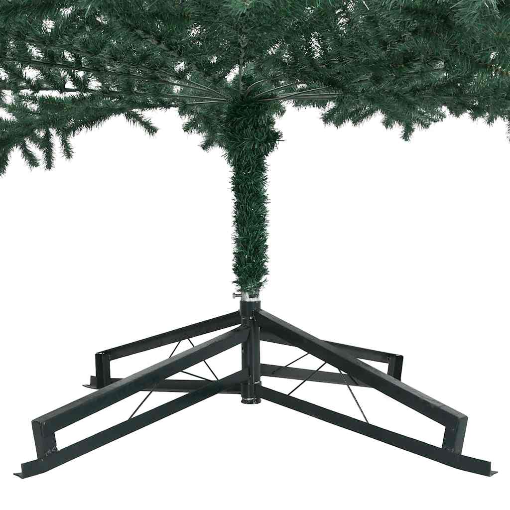 HKH Árvore de Natal Artificial com Suporte Verde em PVC