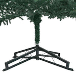 HKH Árvore de Natal Artificial com Suporte Verde em PVC