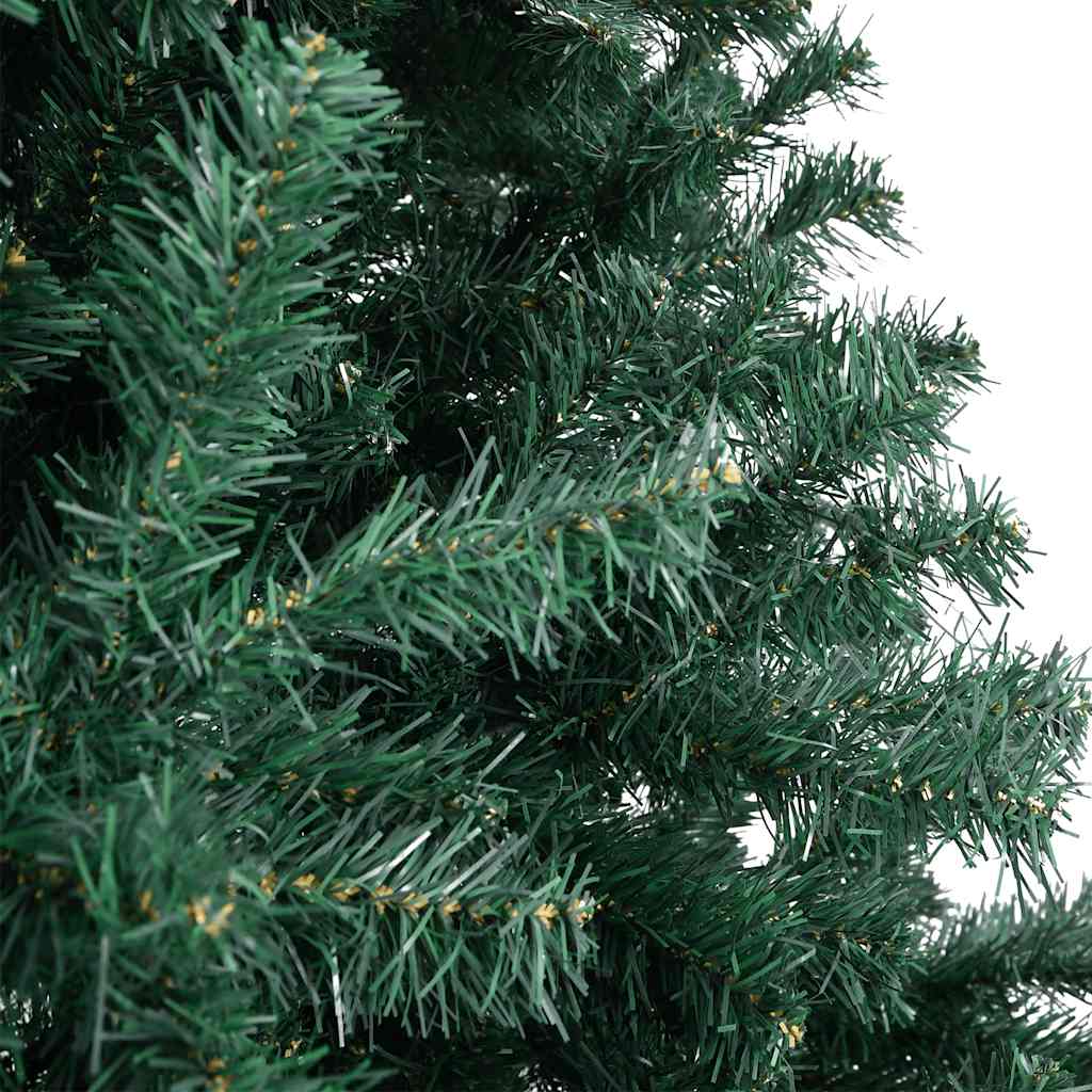 HKH Árvore de Natal Artificial com Suporte Verde em PVC