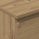 Aparador HKH de madera reconstituida con 4 cajones de 60 x 35 x 98,5 cm - Roble artesanal