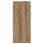 Aparador HKH en aglomerado de madera 88 x 30 x 70 cm - Roble Artesanal