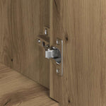 Aparador HKH en aglomerado de madera 88 x 30 x 70 cm - Roble Artesanal