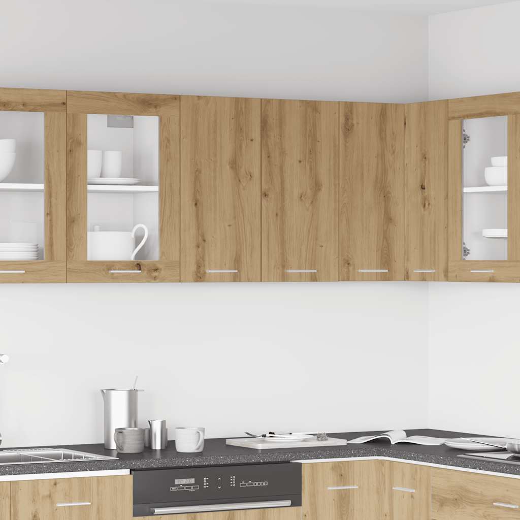 HKH Armario de Pared de Cocina Lyon Roble Artesanal - 60x31x60 Cm