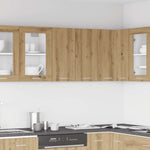 HKH Armario de Pared de Cocina Lyon Roble Artesanal - 60x31x60 Cm