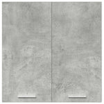 HKH Mueble Alto de Cocina de Hormigón - 60x31x60 Cm - Gris