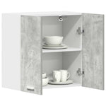 HKH Mueble Alto de Cocina de Hormigón - 60x31x60 Cm - Gris