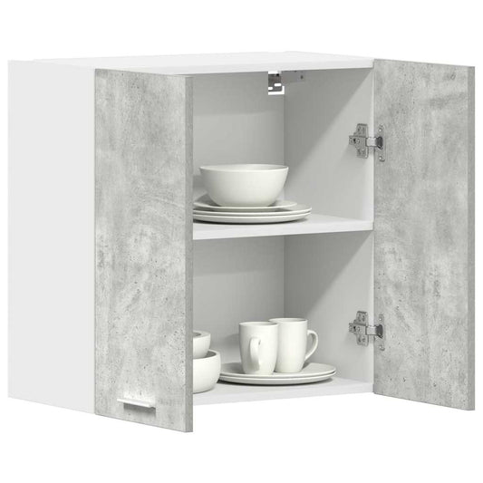 HKH Armário de Parede da Cozinha Concreto - 60x31x60 Cm - Cinza