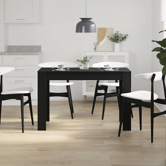 Mesa de Comedor HKH de Derivados de Madera - Roble Negro