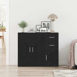 Aparador Clásico HKH en Madera de Ingeniería 91 X 29,5 X 75 Cm - Roble Negro