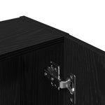 HKH Armário de Parede em Carvalho - 32x20x67 Cm - Preto