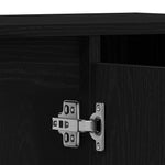 HKH Mueble de Lavabo en Roble - 80x33x60 cm - Negro