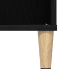 HKH Mueble de Lavabo en Roble - 80x33x60 cm - Negro