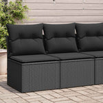 HKH 5 Pcs Conjunto de Jantar P/ Jardim C/ Almofadões Teca Maciça - Branco