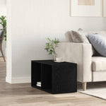 HKH Banco Zapatero en Roble - 71x34x36 Cm - Negro