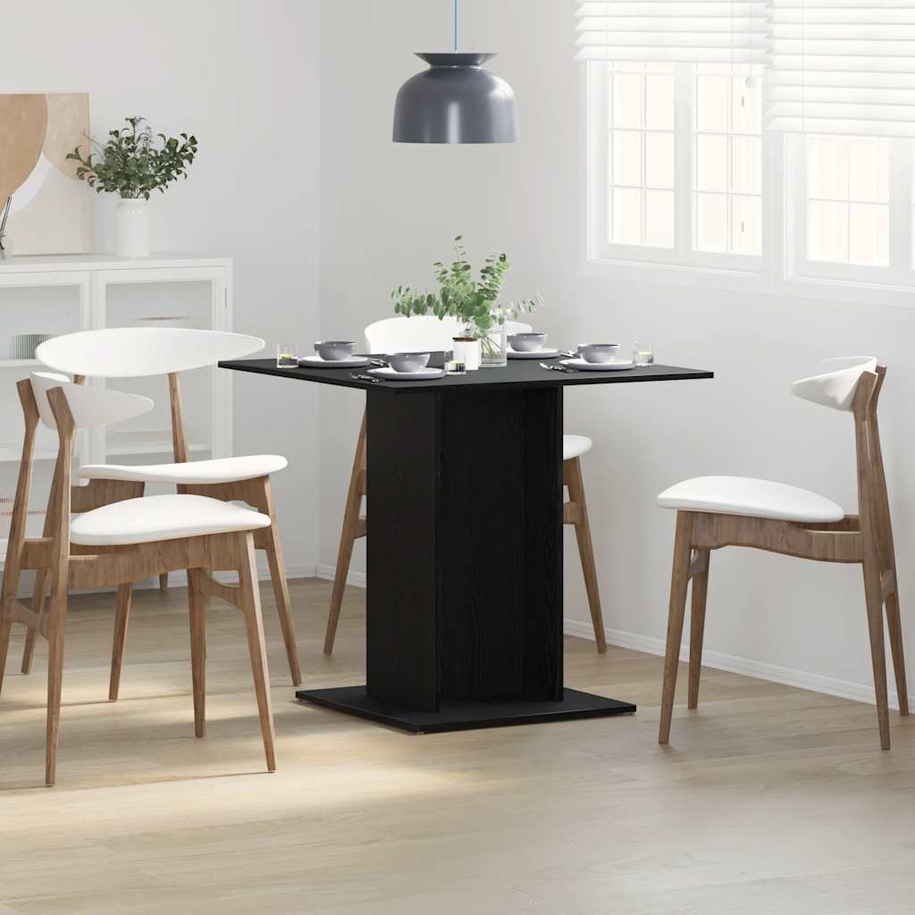Mesa de Comedor HKH de Derivados de Madera - Roble Negro