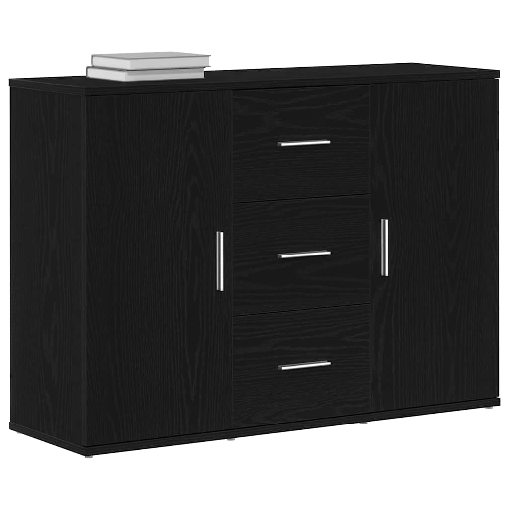 Aparador HKH en derivados de madera 91 x 29,5 x 65 cm - Roble Negro