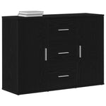 Aparador HKH en derivados de madera 91 x 29,5 x 65 cm - Roble Negro