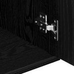 Aparador HKH en derivados de madera 91 x 29,5 x 65 cm - Roble Negro
