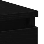 HKH Secretária Derivados de Madeira Cor em Madeira Carvalho - Preto