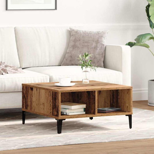 Mesa de centro HKH de madera antigua
