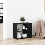 Aparador Moderno HKH de Madera Procesada con Cajón - Roble Negro