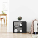 Aparador Moderno HKH de Madera Procesada con Cajón - Roble Negro
