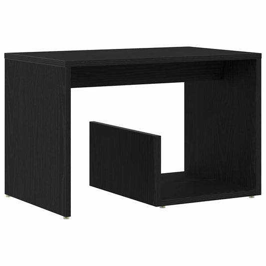 HKH Mesa Auxiliar de Roble Procesado - Negro
