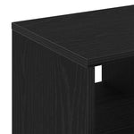HKH Mesa Lateral em Carvalho Processado - Preto