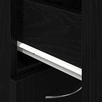 HKH Mueble de Baño con Cajón de Roble - Negro