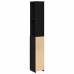 HKH Mueble de Baño con Cajón de Roble - Negro